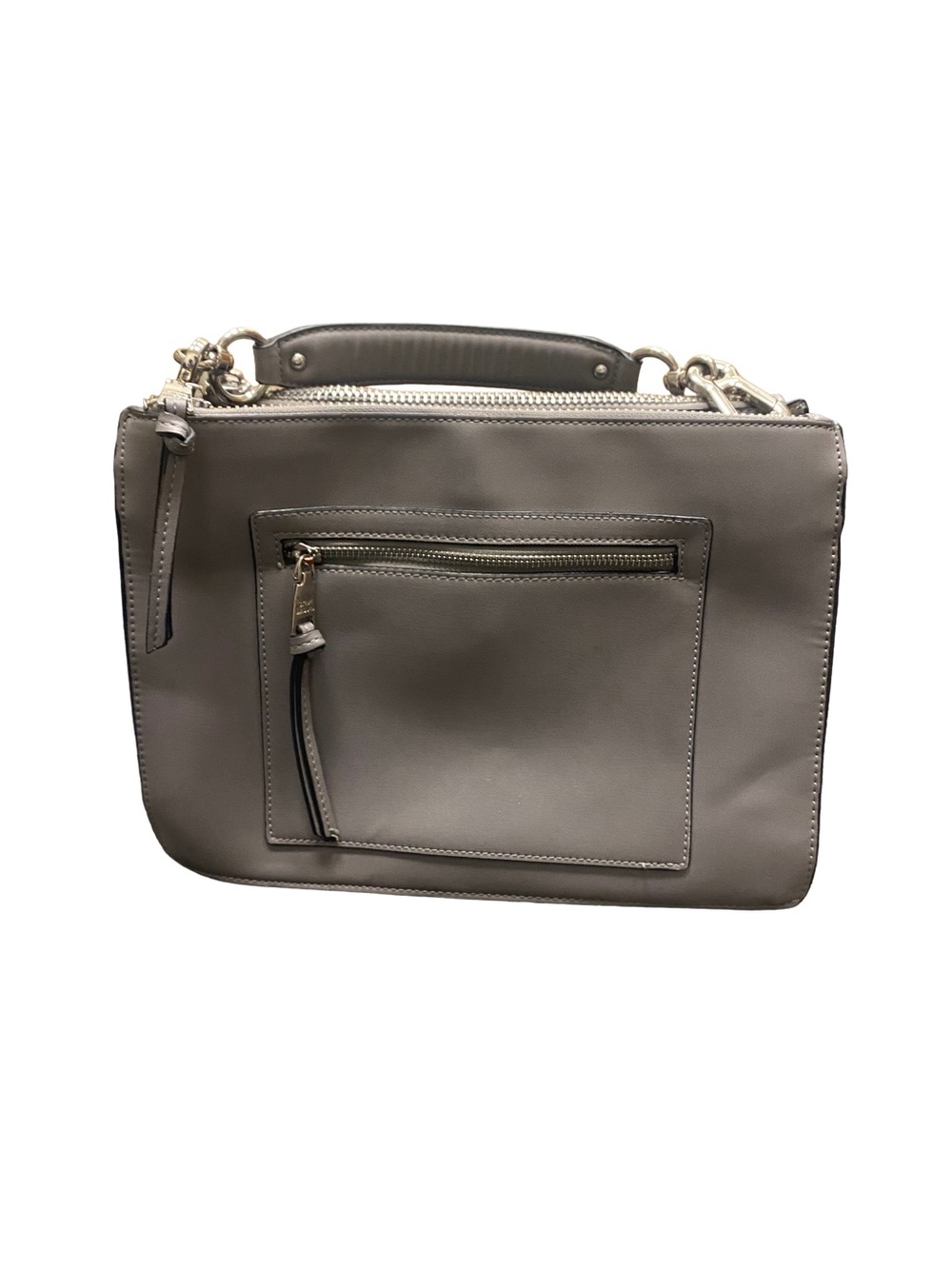 Steve Madden Career Exec
Shoulder & Handle Tote
Handbag Gray Multi Pockets